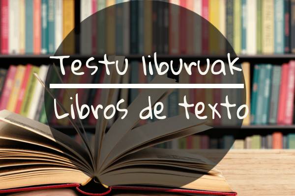 2025-2026rako testu liburuen zerrenda